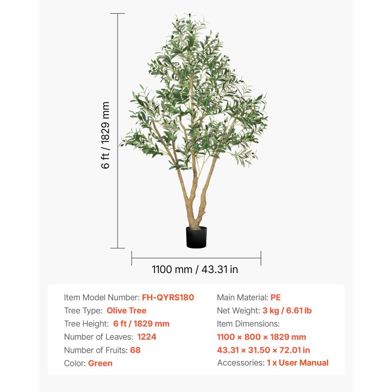 Tekooliivipuu 180 cm mustassa ruukussa runko luonnonpuuta vihreät lehdet oliivit