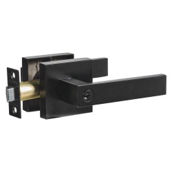 Ovenpainikesetti lukittava avaimella musta sinkkiseos käännettävä 34,9–45 mm