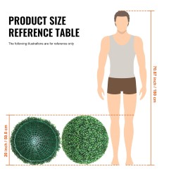 Tekopuksipuut pallomuotoiset 50,8 cm 2 kpl PE-muovi sisä ja ulkokäyttöön