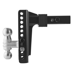 Säädettävä hiiliteräksinen kuulavetokoukku 2 tuuman vastaanottimeen 203 mm pudotus 9750 kg vetokyky