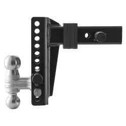 Perävaunun kuulavetokannatin hiiliteräs 63 5 mm vetolaitteelle kuulat 50 mm ja 58 7 mm