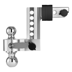 Säädettävä kolmikuulainen perävaunun vetokytkin 2 tuuman vastaanottimelle 6 tuuman pudotus 6800 kilogrammaa