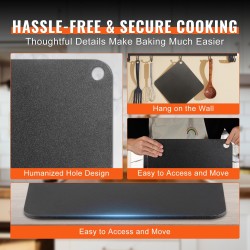 Pizzateräslevy esimaustettu hiiliteräs 340×250×6 mm uuniin ja grilliin