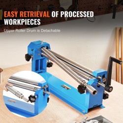 Levyntaivutusrulla muotoiluleveys 610 millimetriä ohutlevyille matalahiilinen teräs kupari alumiini