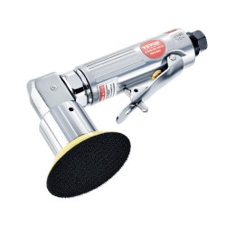 Pienikokoinen paineilma epäkeskohiomakone alumiini 2 5 5 1 ja 7 6 cm 15000 kierrosta minuutissa 58 osainen