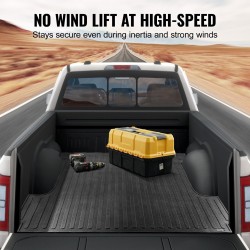Kuminen lavamatto 6,2 mm paksu sopii Ford F150 2015–2023 lyhyt lava