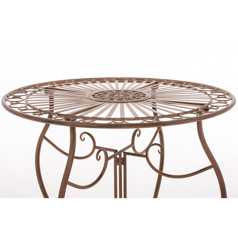 Nostalginen Aldeano-istuinryhmä terassille ja puutarhaan antiikkipatinalla