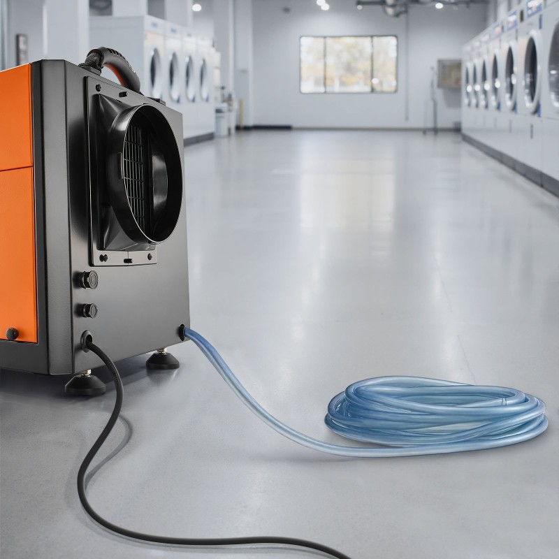 Teollisuusluokan ilmankuivain sinkitty teräsrunko 50 litraa kellariin varastoon siirrettävä