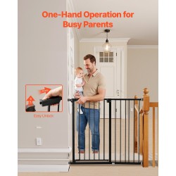 Turvaportti säätöleveys 65–101,6 cm korkeus 91,4 cm painekiinnitys lapsille ja lemmikeille