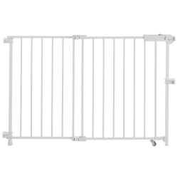Turvaportti säädettävä leveys 75–109 cm korkeus 71 cm ei kynnystankoa valkoinen