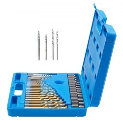 Pultinpoistosarja 35 osaa kromimolybdeeniteräksestä valmistetut ruuvinpoistajat 16 titaanipinnoitettua pikateräs poranterää