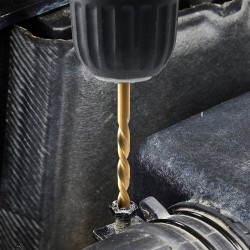 Pultinpoistosarja 35 osaa kromimolybdeeniteräksestä valmistetut ruuvinpoistajat 16 titaanipinnoitettua pikateräs poranterää