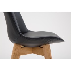 Cannes baarijakkara tyylikäs mukava korkea selkänoja tammirunko