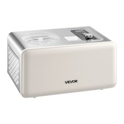 Automaattinen jäätelökone sisäänrakennetulla kompressorilla 2 l 3 toimintatilaa ilman esipakastusta ruostumatonta terästä