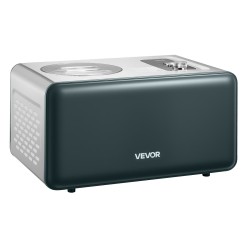 Automaattinen jäätelökone sisäänrakennetulla kompressorilla 1 5 l ruostumattomasta teräksestä kolmella toimintatilalla