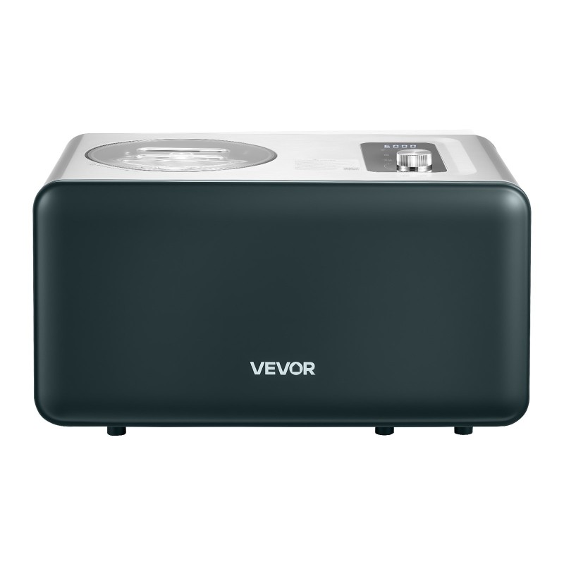 Automaattinen jäätelökone sisäänrakennetulla kompressorilla 1,5 l ruostumattomasta teräksestä kolmella toimintatilalla