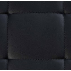 Monikäyttöinen pehmustettu istuinjakkara yhdistettävällä teräsrungolla