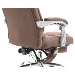 Ergonominen toimistotuoli hierontatoiminnolla ja säädettävällä korkeudella