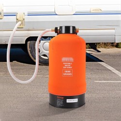 Kannettava vedenpehmennin elintarvikelaatuisella hartsilla 3/4-tuuman messinkiliittimillä 42-tuumaisella letkulla