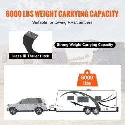 Vetokoukku luokka 3 Q455B-teräsputkirunko 2 tuuman vastaanotin Honda CR-V