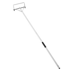 Kattolumiharja alumiiniterällä säädettävällä varrella 1.58–9.13 m rullilla