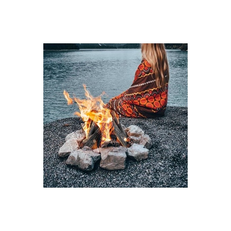 Keramiikkahalkosarja 8 kpl lämmönkestävä tammipuun ulkonäkö kaasukamiinoihin