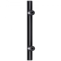 Kaapinvetimet ruostumattomasta teräksestä 76 mm keskeltä keskelle 30 kpl mattamusta