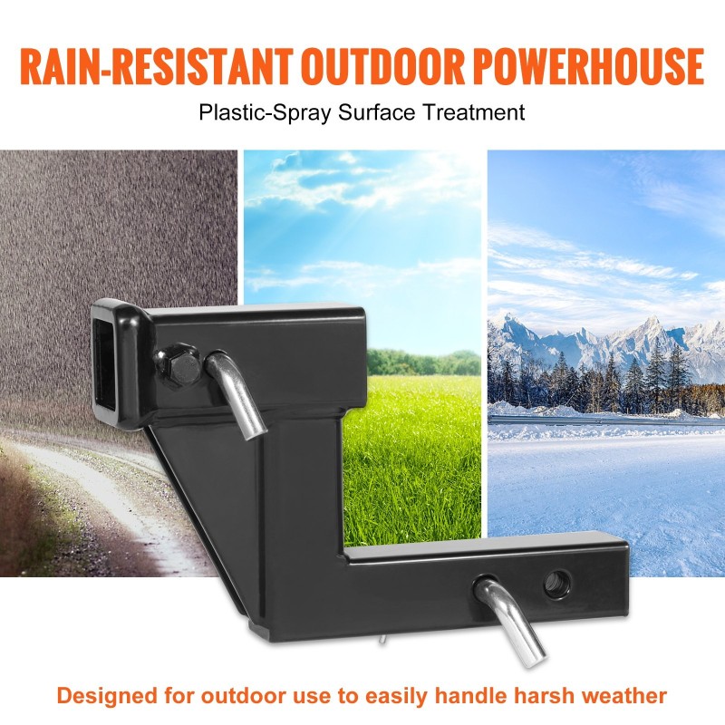 Vetokoukun jatkopala 2 tuuman vastaanottimeen 6 tuuman nosto 7 ja 9 tuumaa