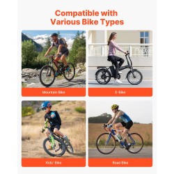 Vapaasti seisova pyöräteline hiiliteräsrunko 136kg kantavuus jopa 5 pyörää sisä- ja ulkokäyttöön