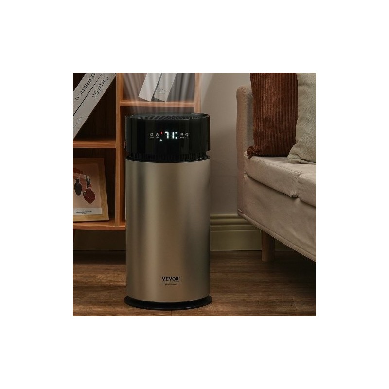 Haihdutuskostutin muovinen 10 litran säiliö suodattimella noin 25 neliömetrin tilaan