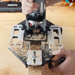 Saranakolo- ja lukon rungon ohjain alumiinirunko säädettävä pituus ja leveys