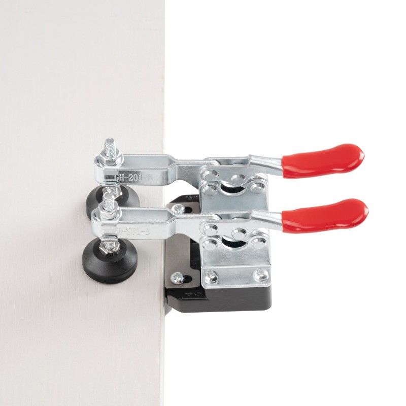 Piilosaranajigi 35 mm alumiinirunko teräs ja kovametalliporausosat kaksoispuristin