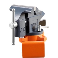 Penkkipuristin pallografiittivaluraudasta 4 5 tuuman leukaleveydellä 270 kääntyvällä jalustalla nopealla vapautuksella