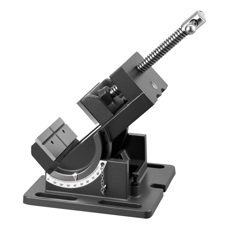 Kallistettava valurautainen porapuristinruuvi 4,25 tuuman leukaleveys 0-90 asteen kulmasäätö