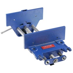 Penkkipuristin valurautarunkoinen 335 mm avautuma 11 kN puristusvoima nopea vapautusvipu