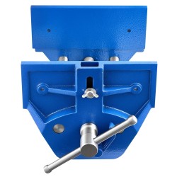 Puusepän ruuvipenkki valurautarunko 9 tuuman leukaleveys 10,2 tuuman avautuma pikalukitus säädettävä etupysäytin