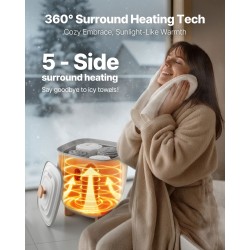 Pyyhkeenlämmitin ämpärimallinen 25 l sopii jopa 5 suurelle pyyhkeelle automaattinen virrankatkaisu