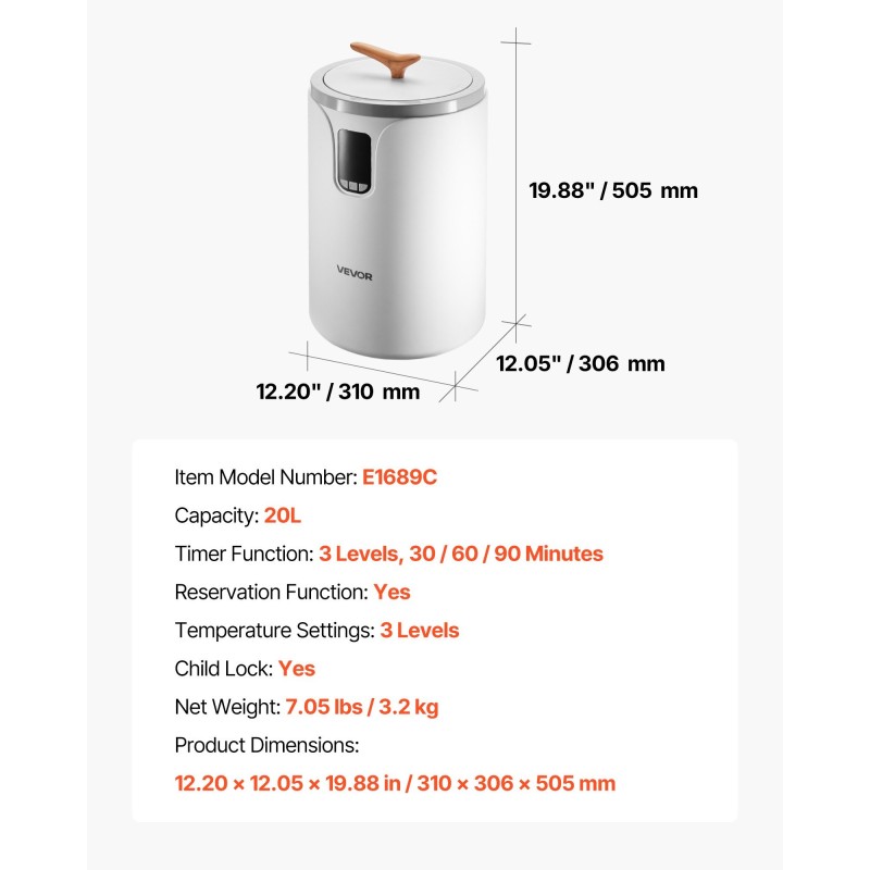 Ämpärimallinen pyyhkeenlämmitin kaksikymmenen litran tilavuus kolmelle pyyhkeelle vuorokauden viiveajastin lapsilukolla