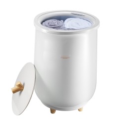 Pyyhkeenlämmitin 20L ämpäri tilaa 3 isokokoiselle pyyhkeelle automaattinen virrankatkaisu aromaterapiakolo