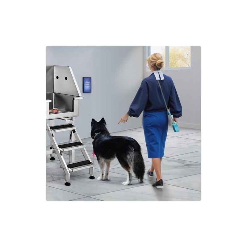 Koiran kylpyallas 304-ruostumattomasta teräksestä 864 mm sähkösäädettävä kantavuus 100 kg