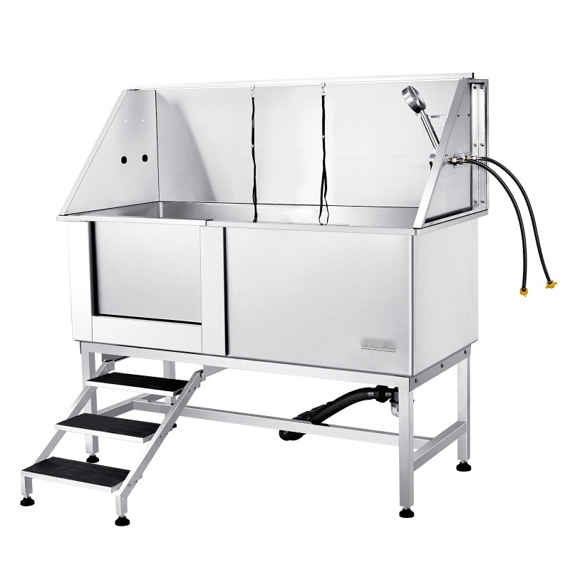 Lemmikkien pesuamme ruostumaton teräs 1575 mm 200 kg portaat luistamaton matto varustepaketti