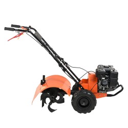 Bensiinikäyttöinen maanmuokkaaja 212 cc 4 tahtimoottori 490 mm leveys 4 säädettävät terät