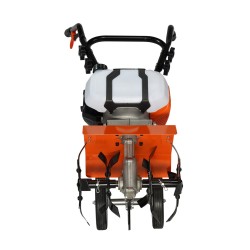 Bensiinikäyttöinen puutarhajyrsin 43 cm3 2 tahti 4 säädettävää terästä 300 mm puutarhaan