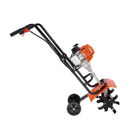 Bensiinikäyttöinen jyrsin 31cc 4 tahtinen 340mm leveä 100mm syvä 4 terää