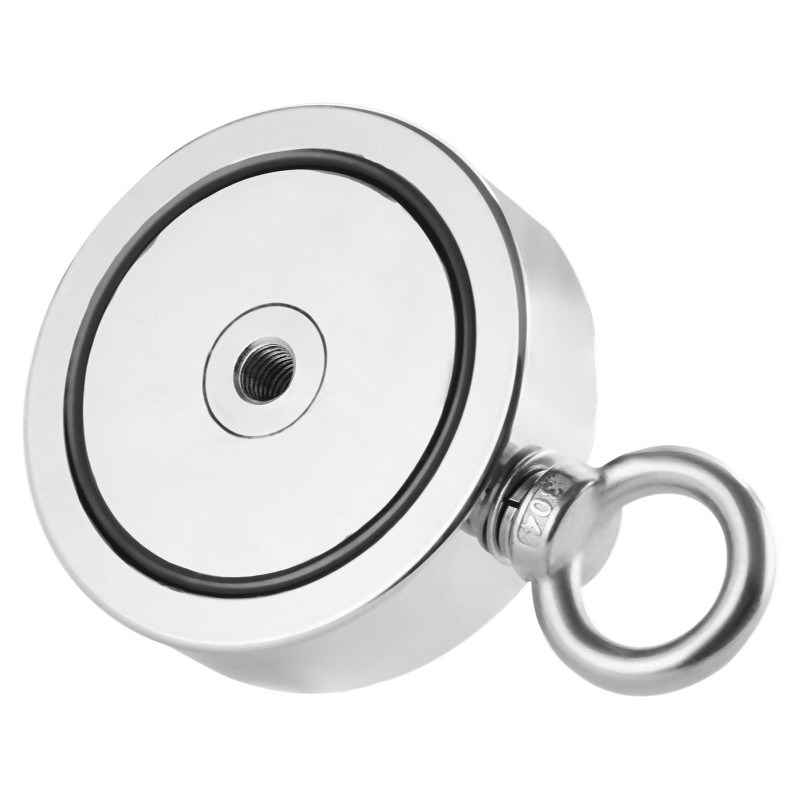 Magneettikalastussarja N35 neodyymimagneetti 635 kg vetovoima 6 mm köysi 20 m PP-säilytyslaatikko