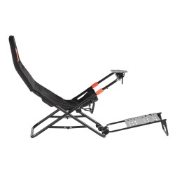 Rattiteline ajosimulaattorille Q235A teräs säädettävä taitettava 470 mm istuinleveys