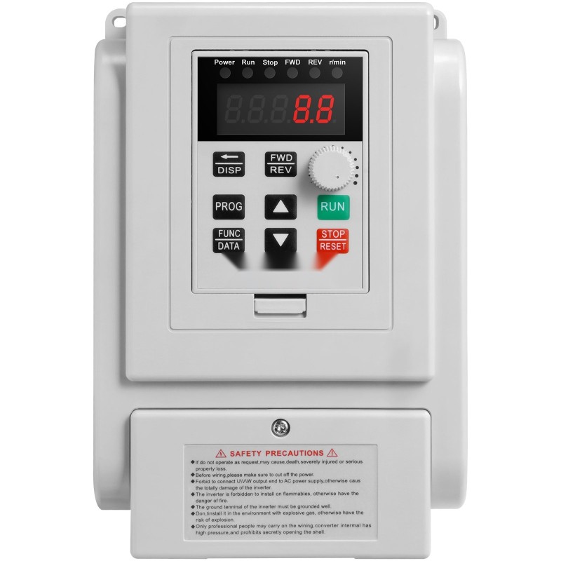 Taajuusmuuttaja 2,2 kW 10 A 3 hv 3-vaihemoottorille 220–240 V