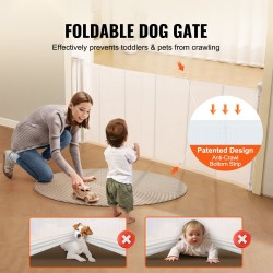 Sisäänvedettävä verkkoturvaportti 86,9 cm korkea leveys enintään 195,1 cm lapsille ja lemmikeille