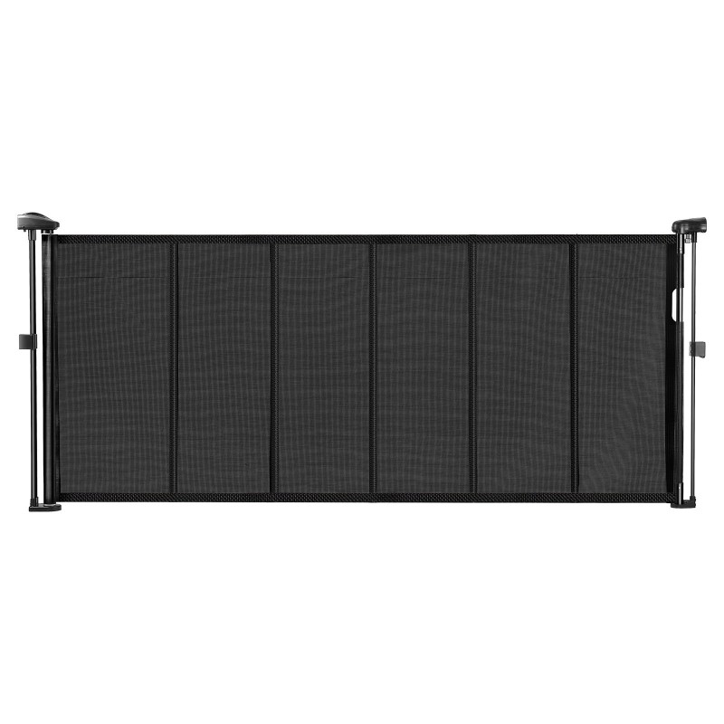 Lasikuiturunkoinen verkkoturvaportti 870 mm korkea laajennettavissa 2150 mm sisäkäyttöön lapsille ja lemmikeille