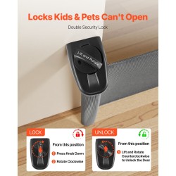 Sisäänvedettävä turvaportti joustava verkkokangas 1450 millimetriä leveä 980 millimetriä korkea musta turvalukolla